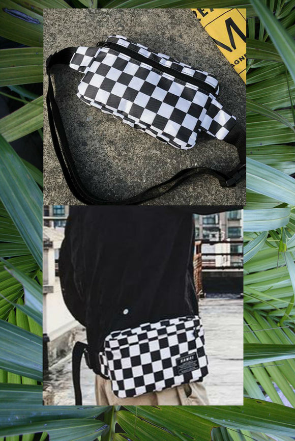 Checkered Bum Bag