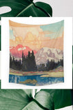 Storms Over Keiisino Wall Tapestry