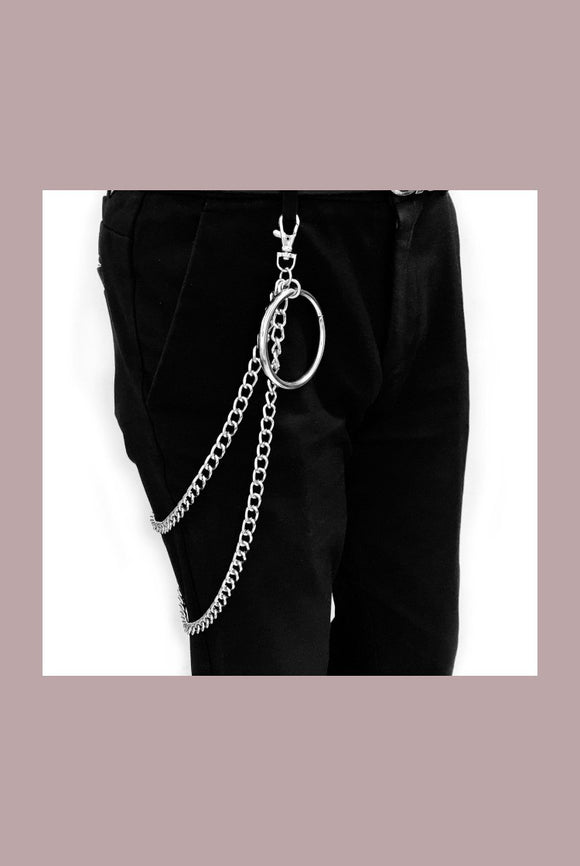 Ring and Chains Wallet Chain