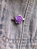 ☯Little Purple Rose Pin☯