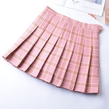 Pleated Plaid Tennis Skirts