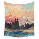 Storms Over Keiisino Wall Tapestry
